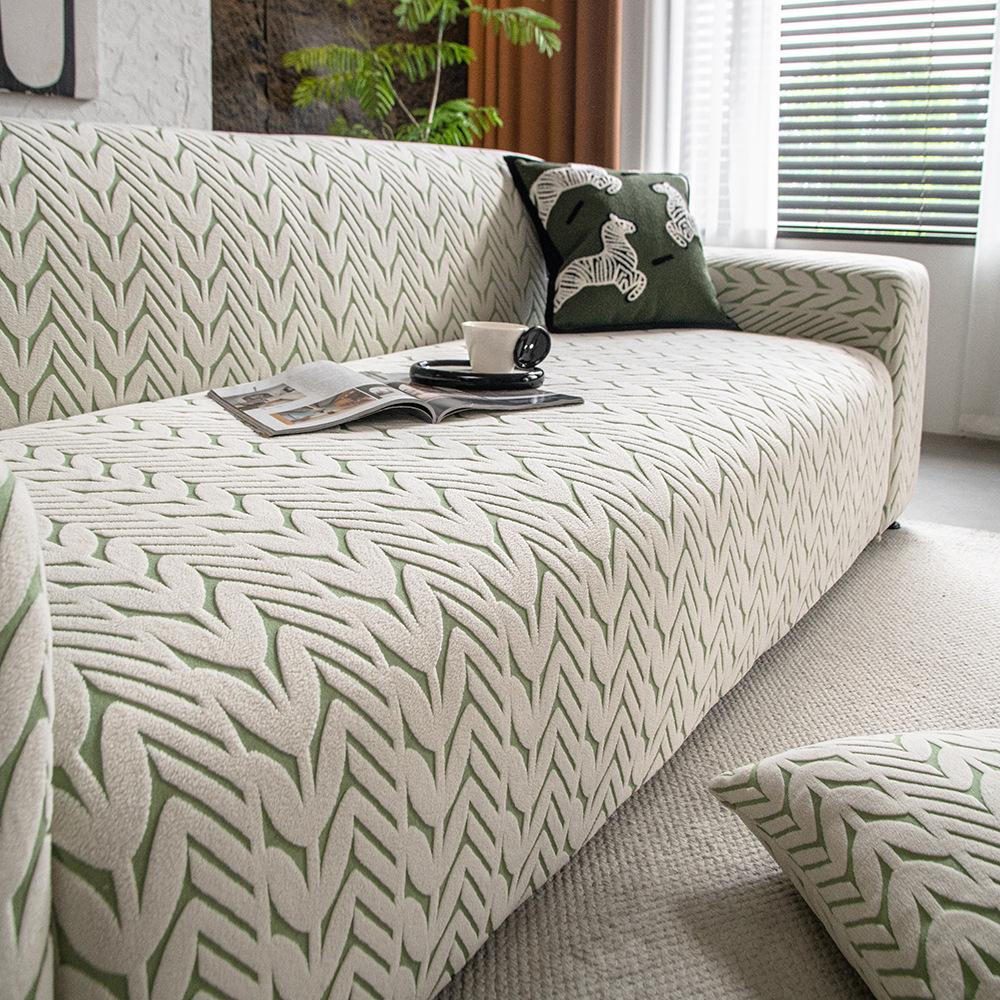 

Anti Cat Scratch Elastic Sofa Cover All Inclusive Universal Cover All Season Suitable New Sofa Protective Cover Cushion 90-140cm
