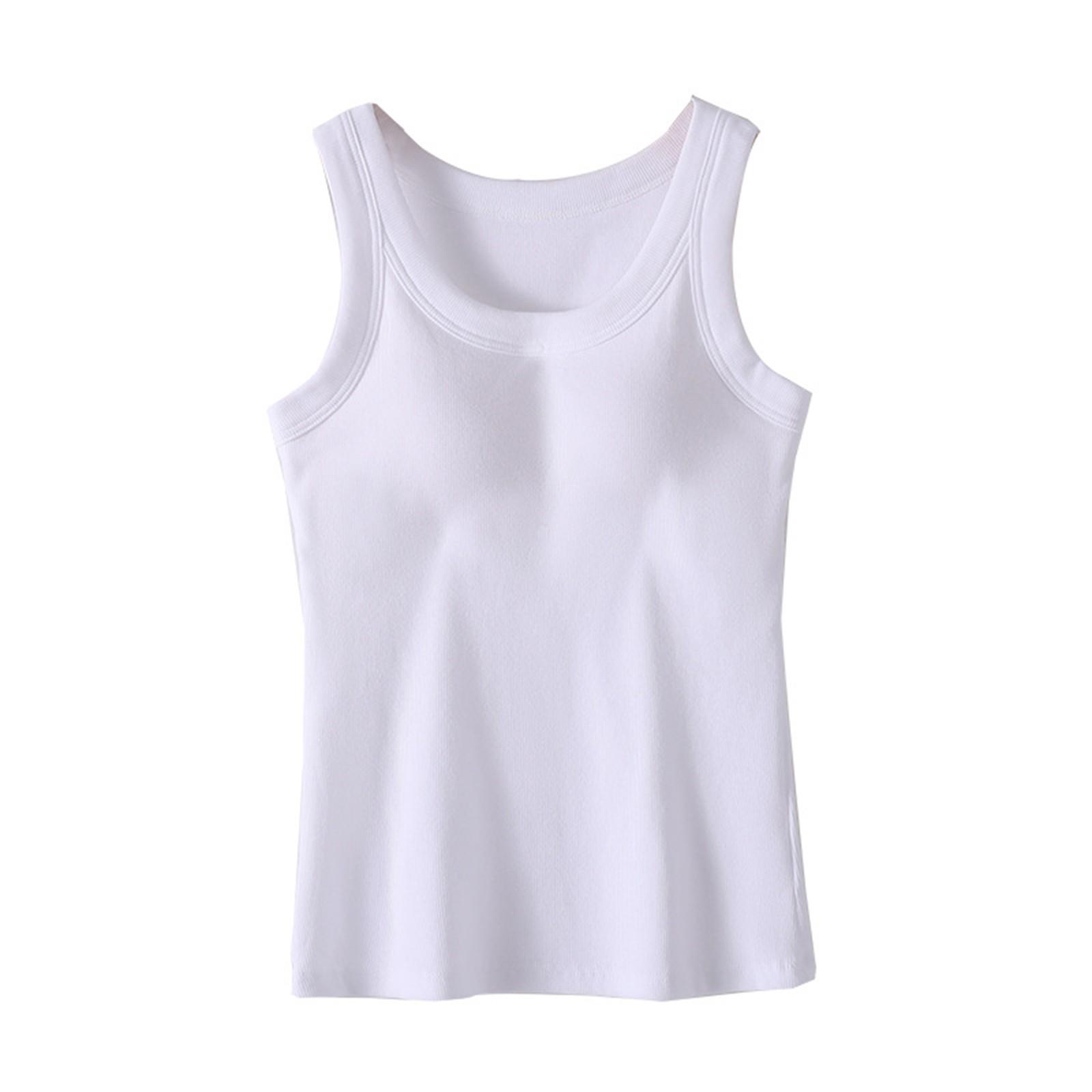 

Женский однотонный жилет без косточек, с подкладкой, круглым вырезом, снизу вверх XL белый