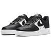 Nike Air Force 1 '07 Premium Black White Metallic Silver Men's Lifestyle Shoes DA8571-001