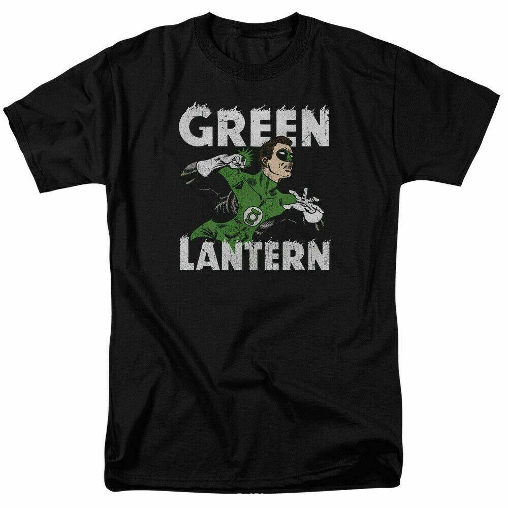 Green Lantern Hal Power T Shirt Licensed Comic Book Tee Black XXXXL