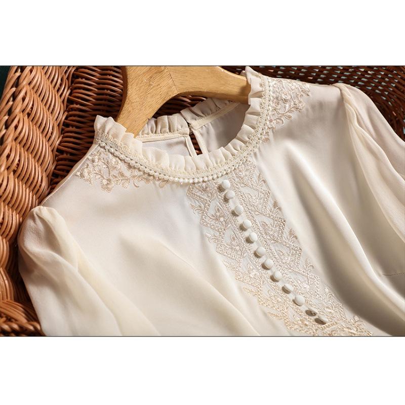 Stylish Women's Blouse for A Chic Look Luxury Women's Tops with Graceful Design Spring Summer Tops Blusa Mujer