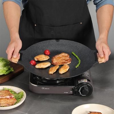 2 Stück Massivholz Pfannen Isolierte Griffe Verbrühschutz Tragbar Grillplatten Griff Für Kochgeschirr Saucenpfanne Sautieren Grillpfanne