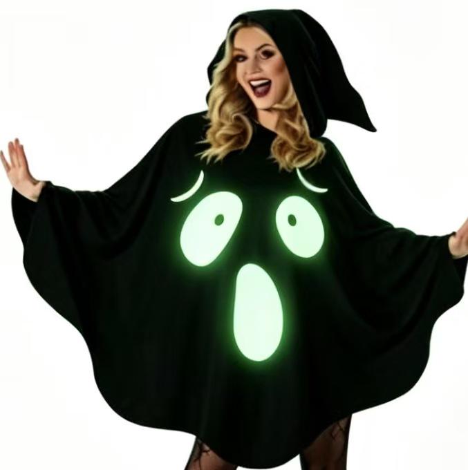 Women's Ghost Witch Elf Costume - European & American Style, Party & Halloween Outfit