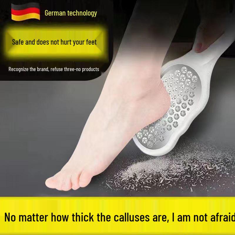 Foot Scrubber & Callus Remover: Pedicure Tool for Dead Skin, Calluses, Heels & Feet