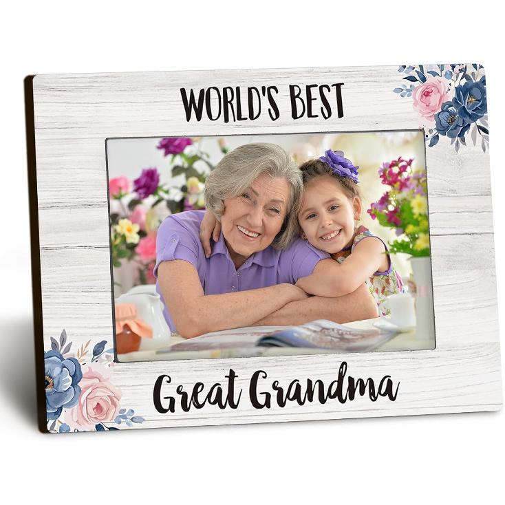 Uncle 4x6 Picture Frame, Uncle Picture Frame, Uncle Gifts from Niece, Uncle Photo Frame, Gifts for Uncle from Niece, World’s Best Uncle Picture great grandma