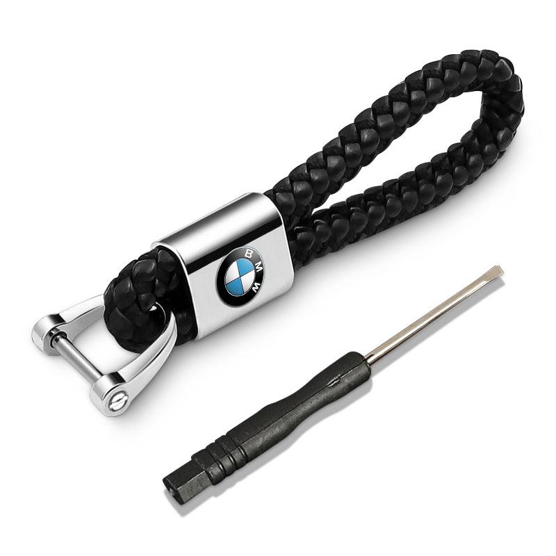1pc Metal Car Key Chain Key Ring Key Lanyard Car Emblem Styling for BMW M X6 X1 X2 X3 X4 X5 X7 E46 E39 E90 E36 E60 E34 E30 F30 E71 F10 F10 F11 F30 E34