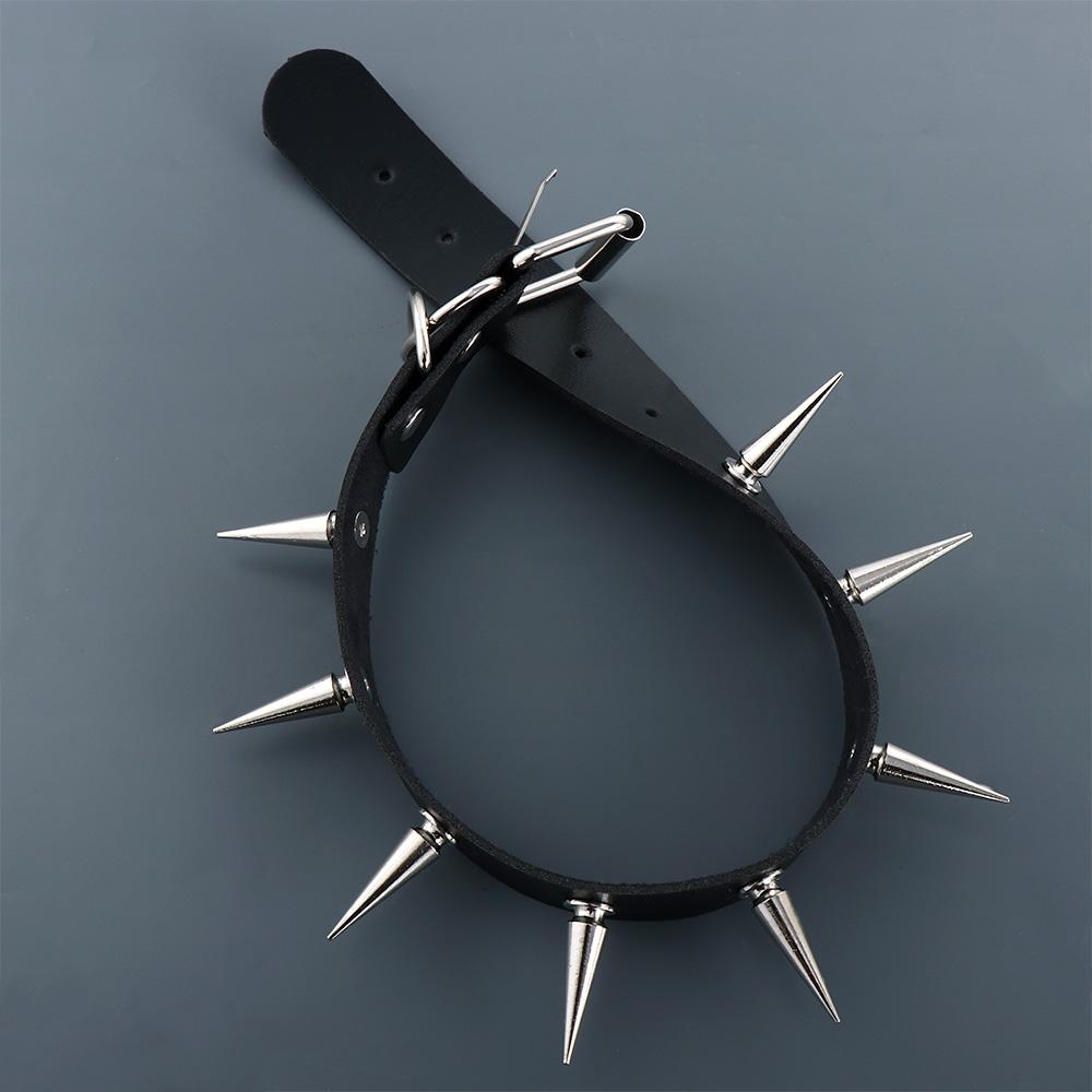 Club Party Gifts Female Women Spikes Neck Collar Women Choker Gothic Rivets Choker Goth Necklace