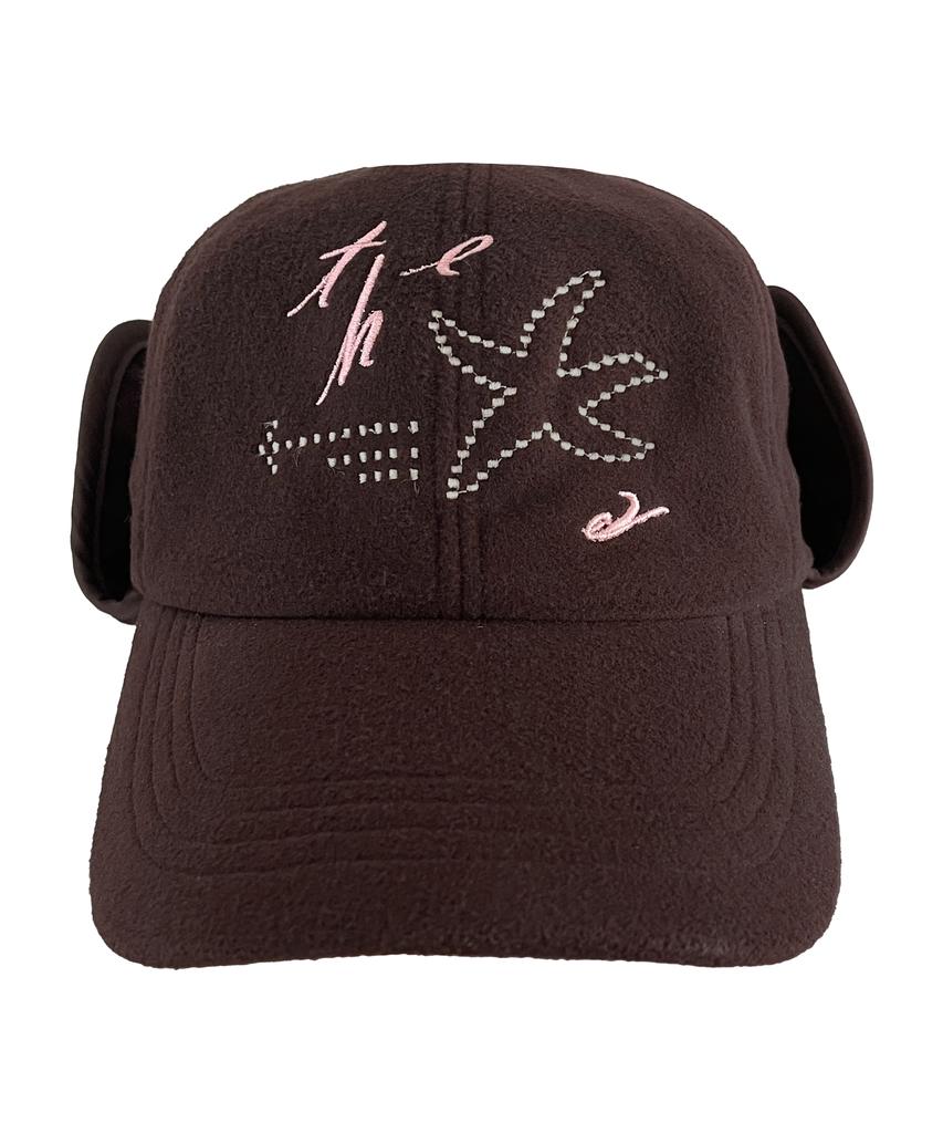 THE COLDEST MOMENT Tcm Starfish Earflap Cap (Brown)