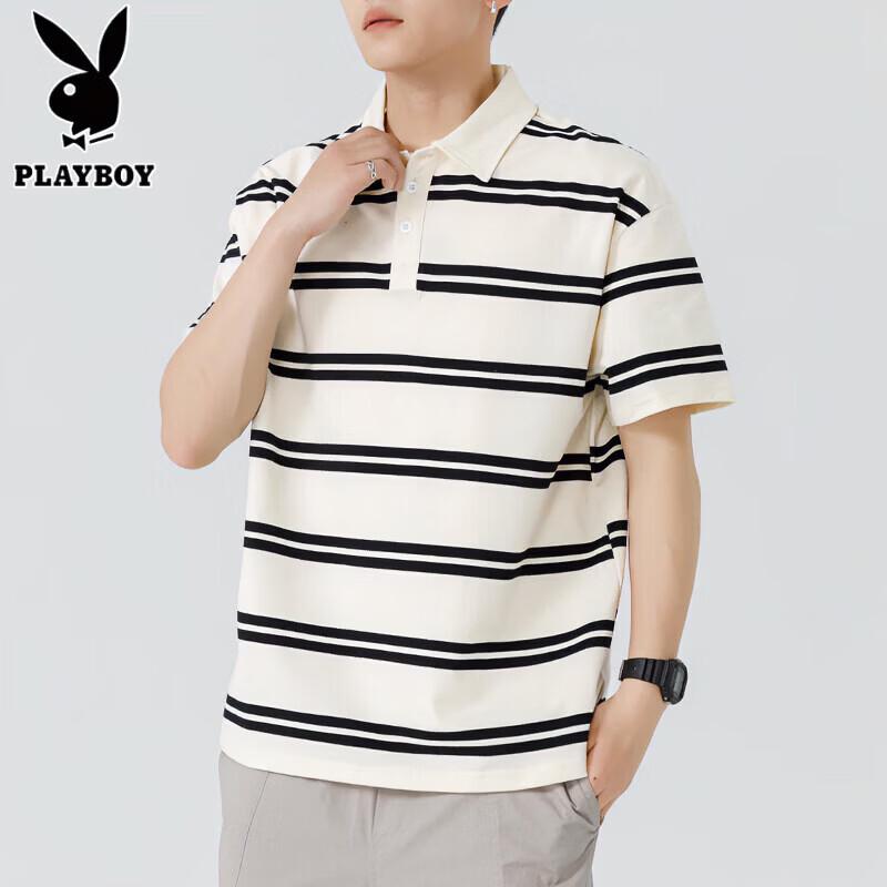 Playboy Men s Summer Short Sleeve Top L