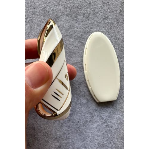 Kinotaka Nissan/Mitsubishi ek Cross EV exclusive TPU smart key case New Note Note ePower Days Cross X-Trail Teana Tiida Murano Juke etc. 3 button desi