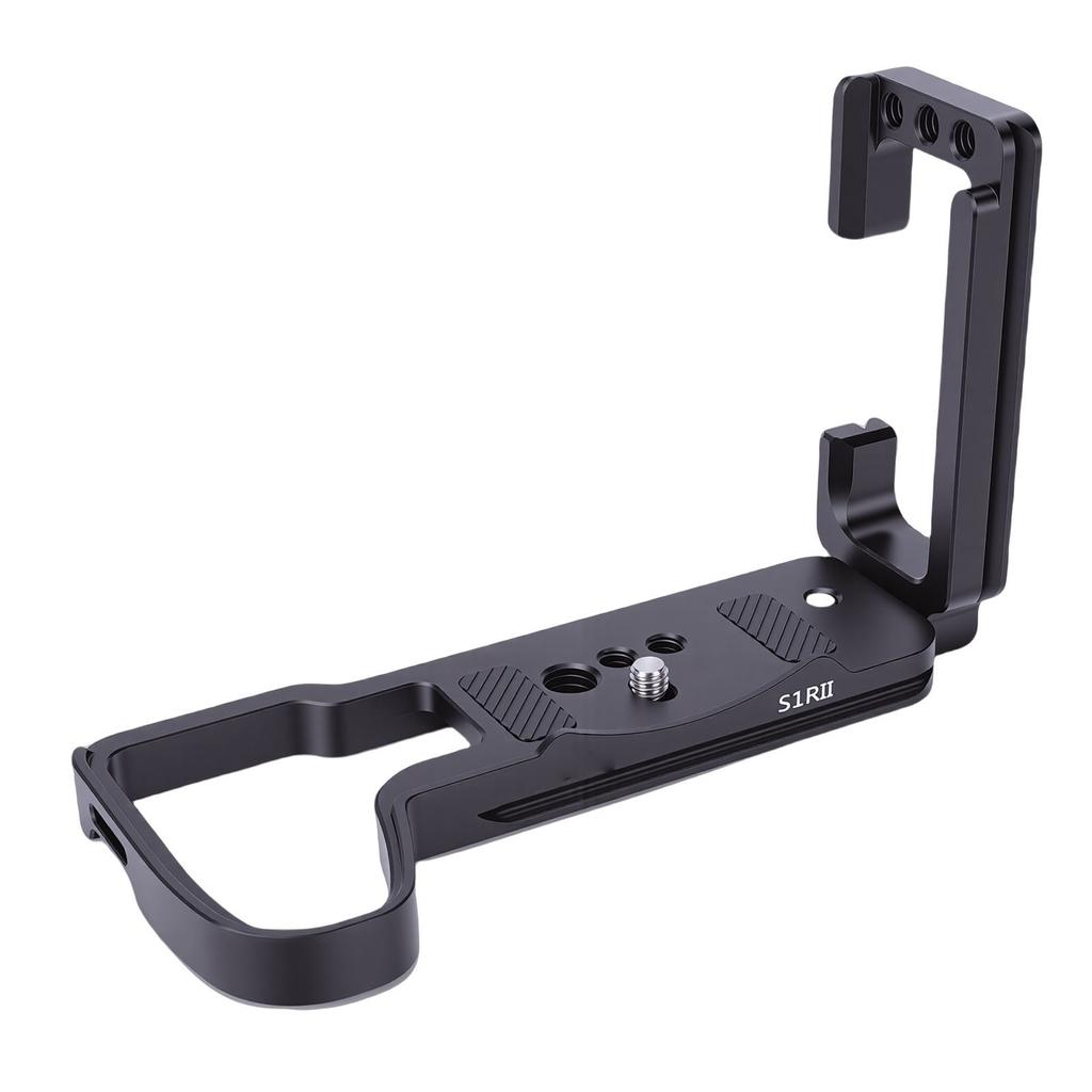 L-förmige Halterung Schnellwechselplatte Passend für S1RII S1II S1IIE Kamera Aluminiumlegierung Vertikal Horizontal Umschaltbar L
