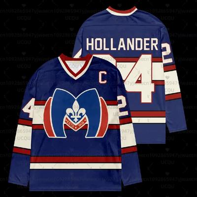 Nou Tricou cu Mânecă Lungă Rivalitate Încălzită Hockey Bărbați Femei Rozanov HOLLANDER Tricouri Topuri Unisex Pulovere Hanorac pentru Fani