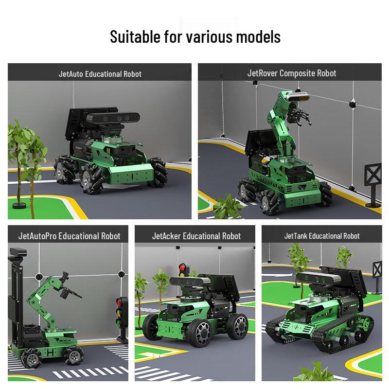 Huaner ROS Robot Car AI Autonomous Driving Map Props