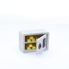 1 Set 1/12 Scale Dollhouse Gold Bar Safe Mini Model Simulation Miniature Password Safe Storage Cabinet Home Scene Decoration