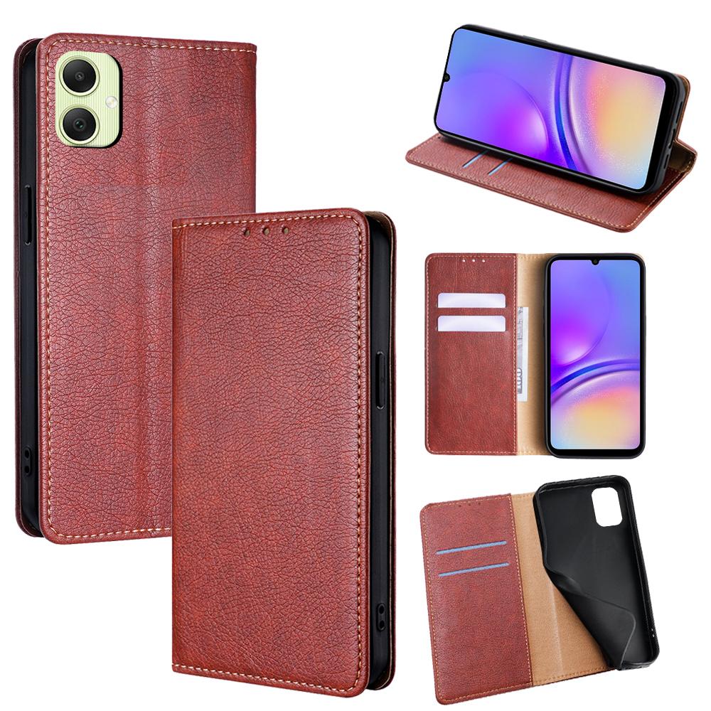 For Samsung Galaxy A05 4G Case Wallet PU Leather Magnetic Auto-Absorbed Phone Cover
