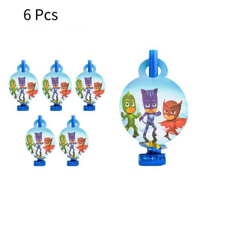 Cartoon Children's Birthday Party Disposable Tableware Set Decorations