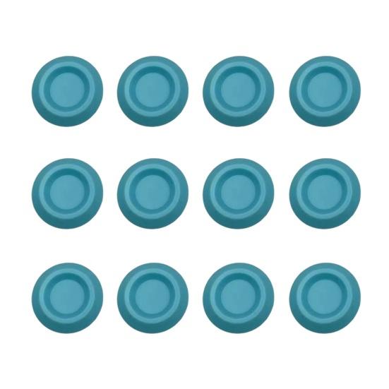 

Yousheng 12Pcs Dubia Roaches Feeder Bowls Round Tiny Feeding Dish Colorful Food Dishes with Slope Access for Isopods Springtails Dwarf Invertebrates