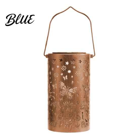 Sunflower Solar Lights Decorative Garden Powered Outdoor Lanterns Waterproof Metal Floral Flower Pattern Warm Glow Ambient Light for Patio Walkway