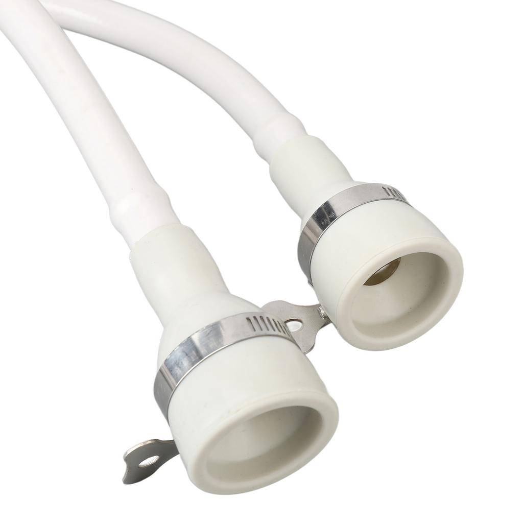 Podwójny Port Przyłączeniowy Bateria Umywalkowa Głowica Prysznicowa Spryskiwacz do Szamponu z Wężem do Kąpieli Dziecka Zwierząt Domowych Mycia Włosów