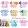 7pcs Quilting Patchwork Party Craft Fat Quarter Bundles Handmade Fabric Sewing Cotton Dolls Clothing 25x25cm