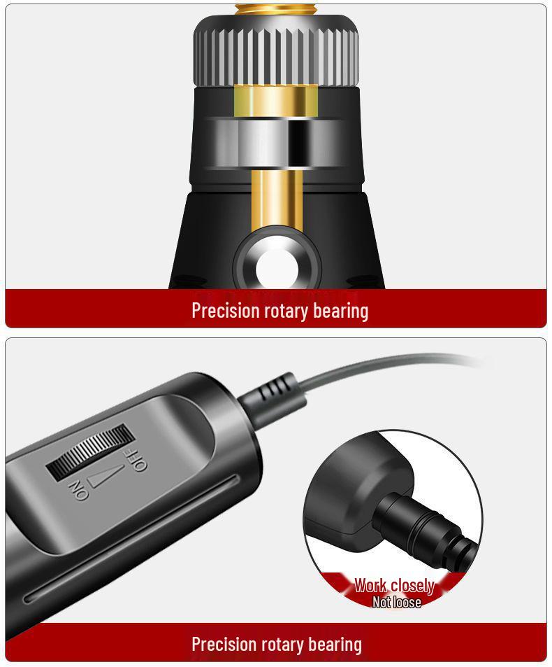 Compact Electric Grinder: Handheld Jade Polish, Engraving, Wood Carving, Mini Drill Tool