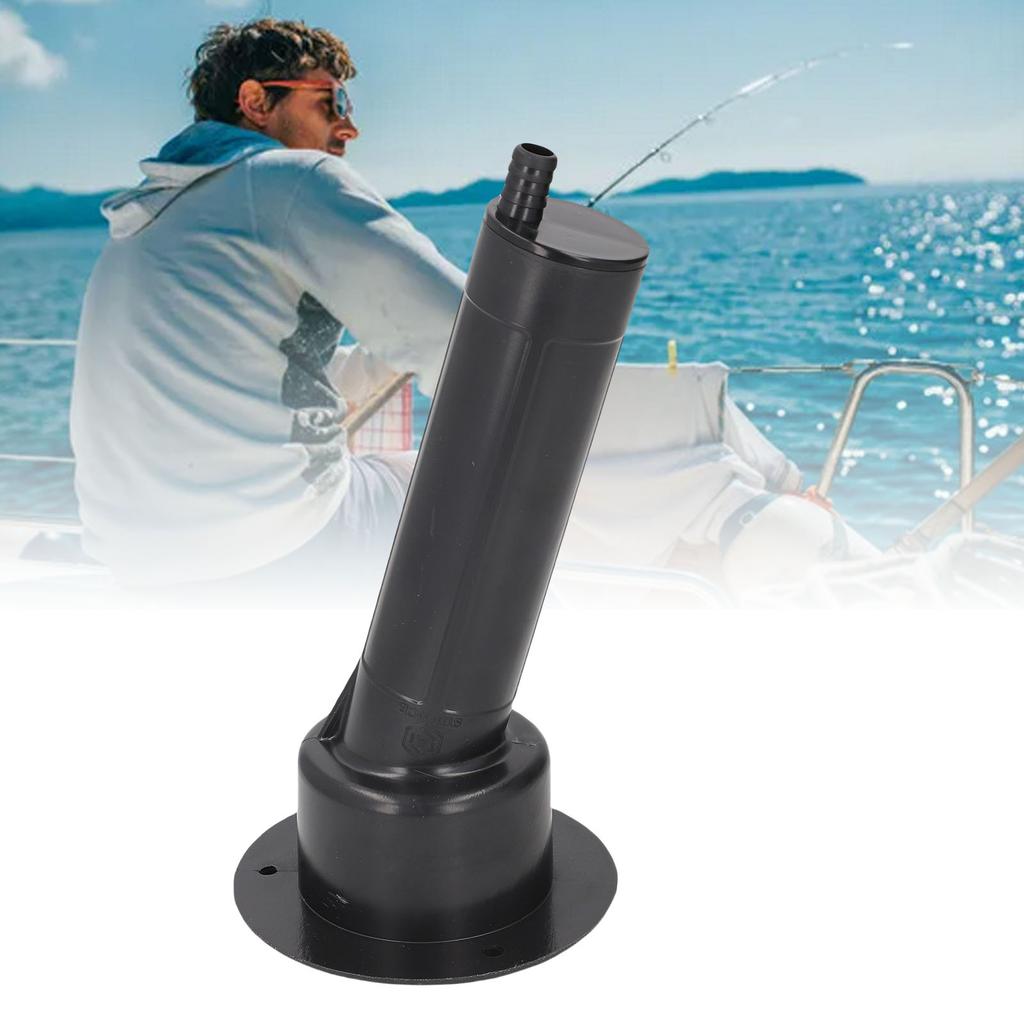 Fishing Rod Cup Holder Labor Saving Punchless ABS Outrigger Cup Holder for Boat Accessory