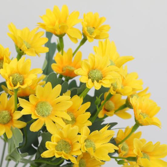 1/5/10Pcs Fall Artificial Flower UV Resistant Fake Plastic Flower Home Wedding Party Table Centerpiece Indoor Outdoor Faux Bloom Decoration