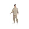 Nike Club Oversize Logo Pattern Crewneck Pullover Sweatshirt Men Sweatshirt Khaki HJ1820-247