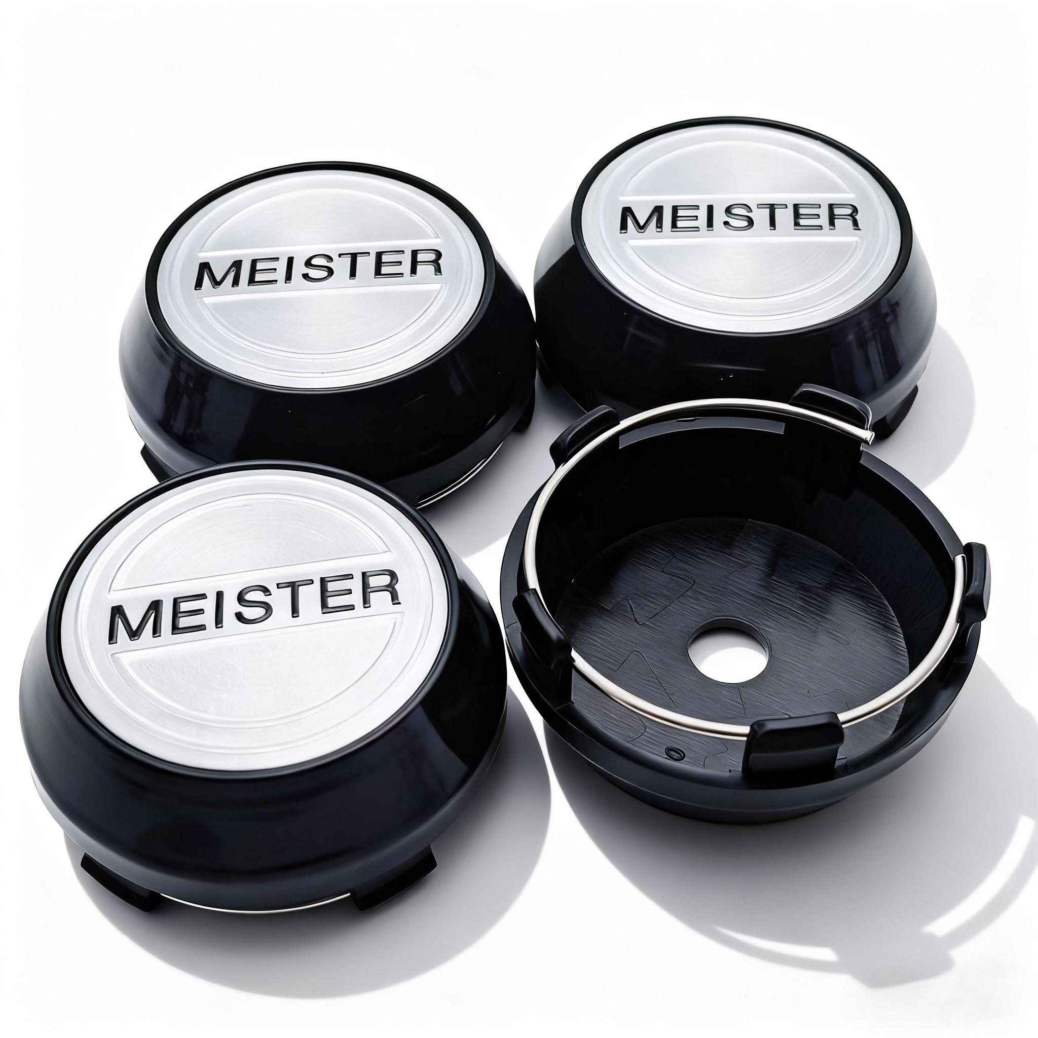 

4 шт. W Work MEISTER Логотип Эмблема Центральные Колпачки Колес Автомобиля OD 60MM 56MM Ступица Колеса Высокая Крышка Диска Колпачки Ступицы Замена Авто Аксессуары MEISTER Badge&4pcs High Caps
