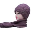 Warm Knitted Hat and Scarf Set for Women – Perfect for Autumn and Winter