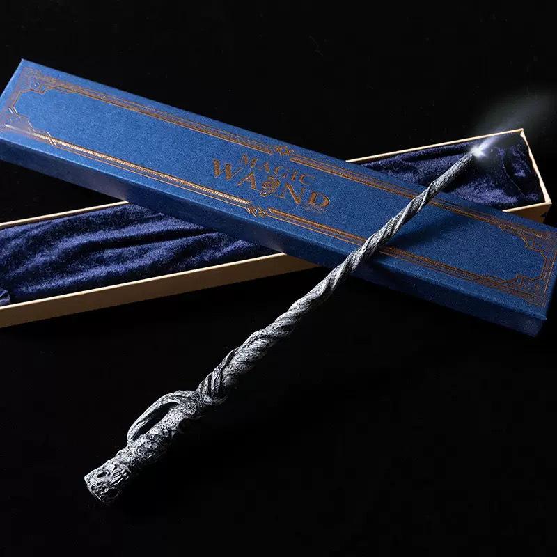 Bacchetta Luminosa di Harry Potter: Hermione, Silente, Voldemort, Piton – Alimentati a Batteria a Bottone