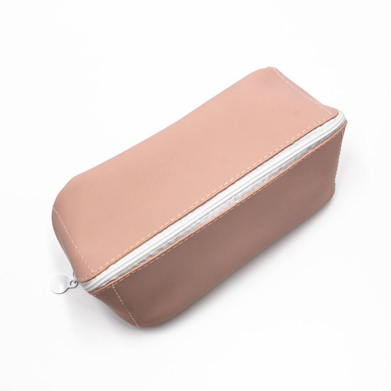 Pu Leather Pencil Case Organizer With Creative Style For Students And Use Office