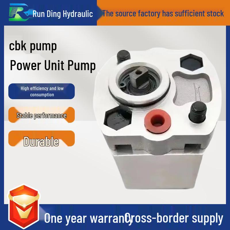 

CBK-F High-Pressure Small Displacement Gear Pump – Low-Noise, Diverse Specifications. CBK-F 1.6