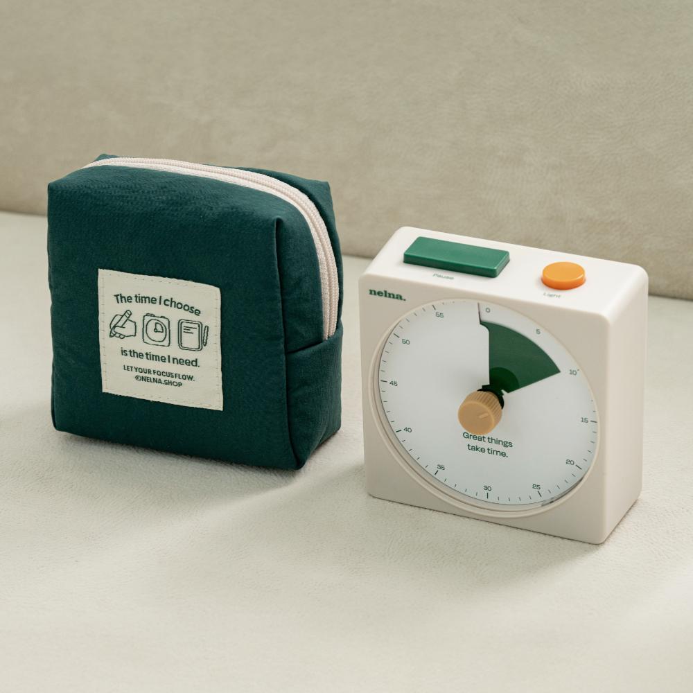 Nelna Timer Pouch Ivory/Free