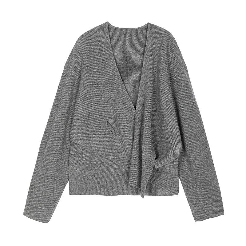 JNBY 2025 Winter Loose Wool Knit Pullover Sweater