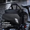 Electric Bike Trunk Bag Structured Easy To Install for Cyclists