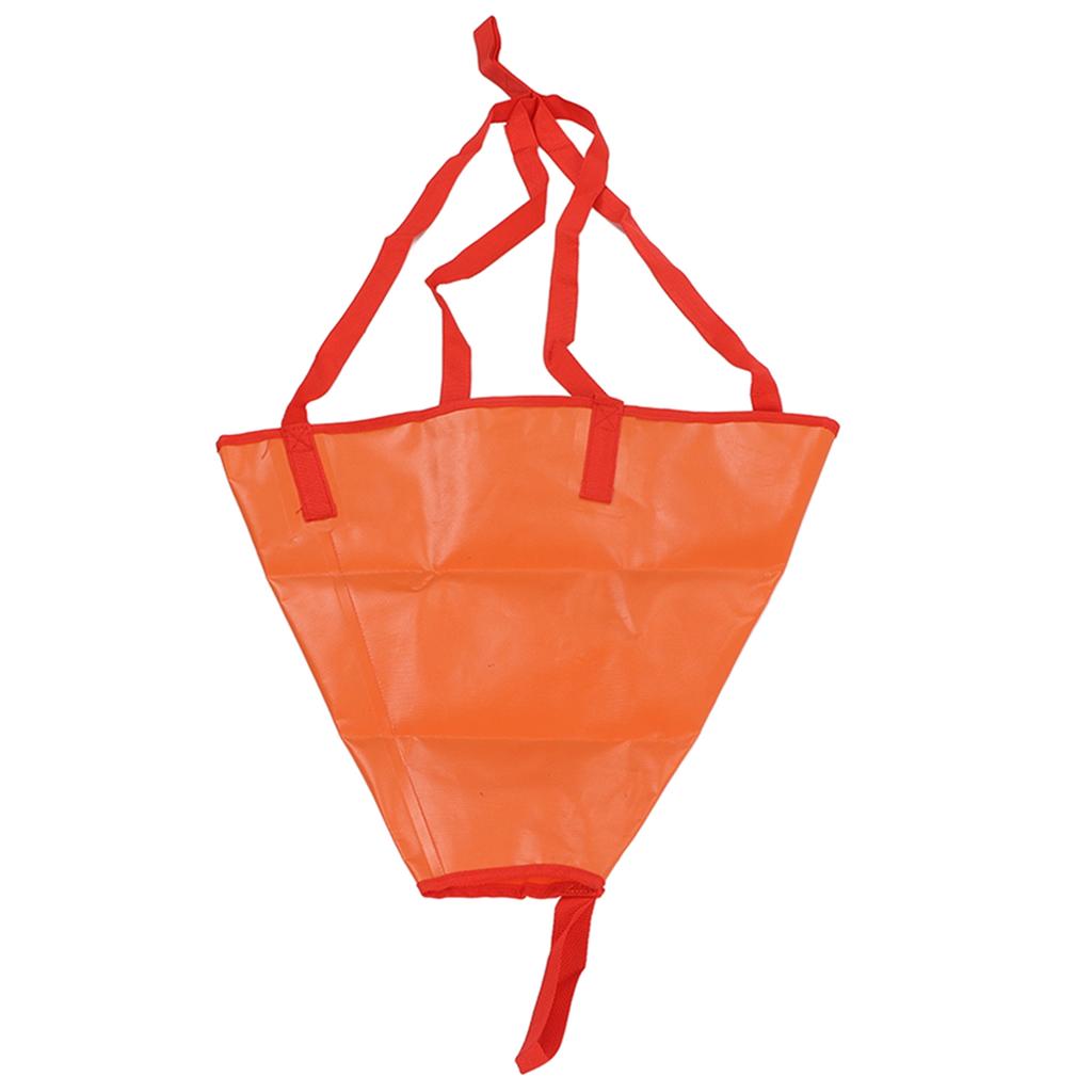 Sea Anchor Drift Kit Sea Boat Drift Sock Anchor Drogue Kayak Accessories Small Orange Anchor Big Drogue