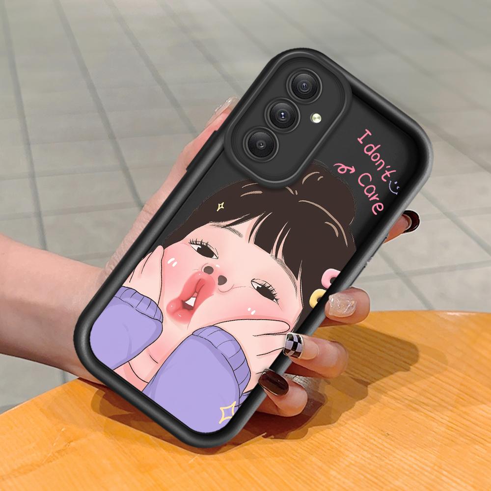 Soft Silicone Square Ladders Cartoon Pattern Full Cover Camera Protection Shockproof Case for Huawei Honor Xiaomi Redmi Samsung