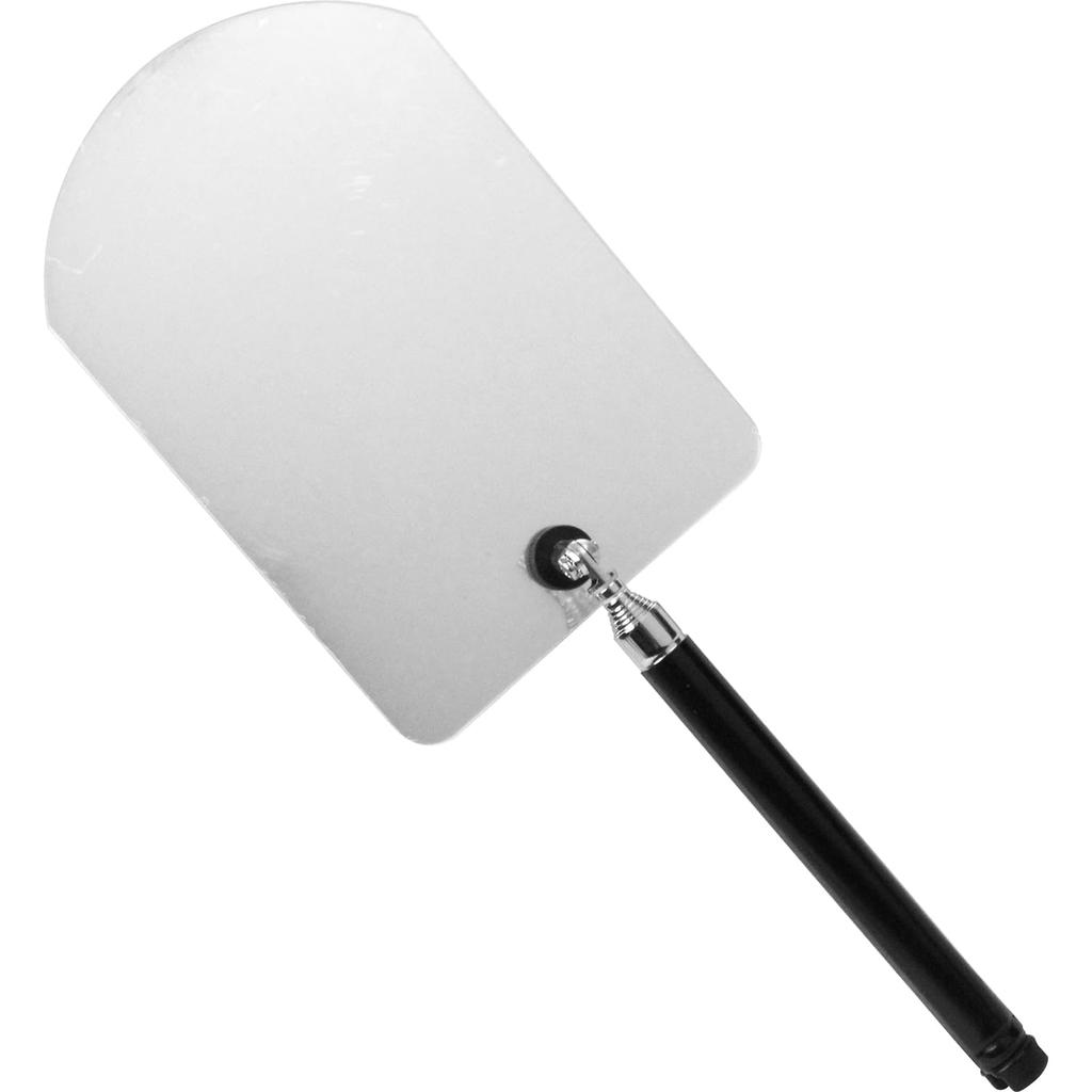 Dogyu Sangyo Telescopic Acrylic Inspection 02294 Mirror, 17-84cm Extendable, P-100R,