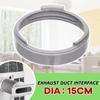 AC Interface Round Exhaust Pipe Interface, Duct Flange Pipe Connector with 5.91 Inch Conduit for Portable   Conditioner,