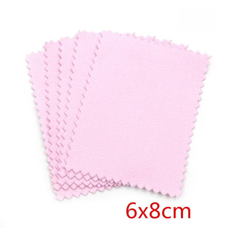 10pcs Polish Polishing Cloth Silver Color Cleaning Polishing Cloth Soft Clean Wipe Wiping Cloth For Silver Gold Jewelry Tools