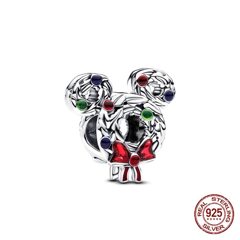 Echtes Sterlingsilber Dumbo Auf der Flucht Prinzessin Charms Perlenarmband Passend für Armband DIY Schmuckherstellung Geschenk für Frauen