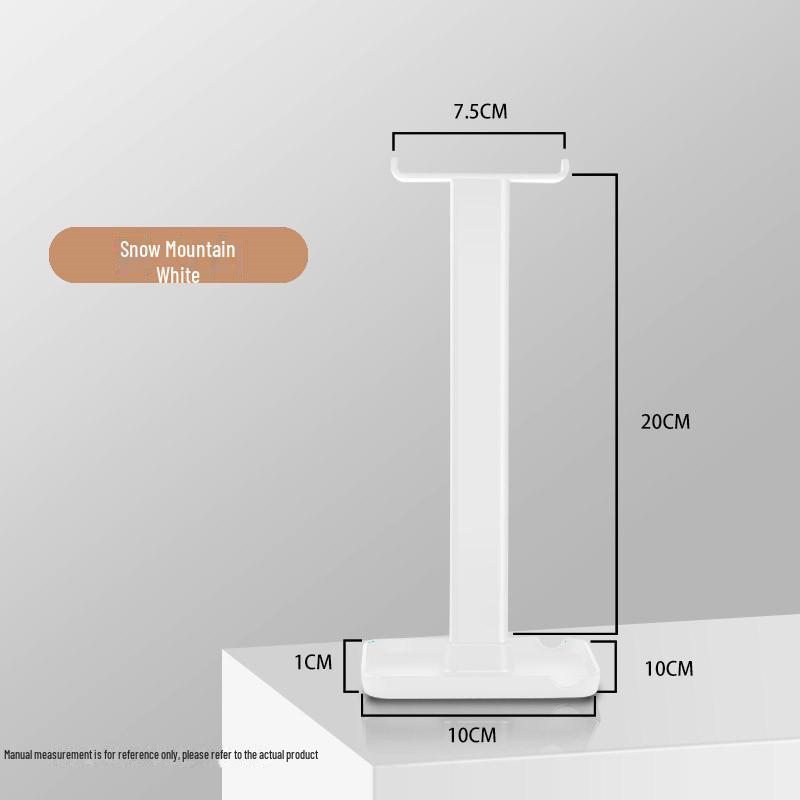Z1 Kopfhörerständer mit abnehmbarem Display und festem Logo