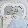 15pcs Stylish Silver Star-Shaped Paper Clips for Decoration And Organizing