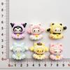 24/120PCS Cartoon DIY Resin Accessories, Cute Hats, Bells, Cream Glue Handmade Hair Clips, Phone Cases, Accessories