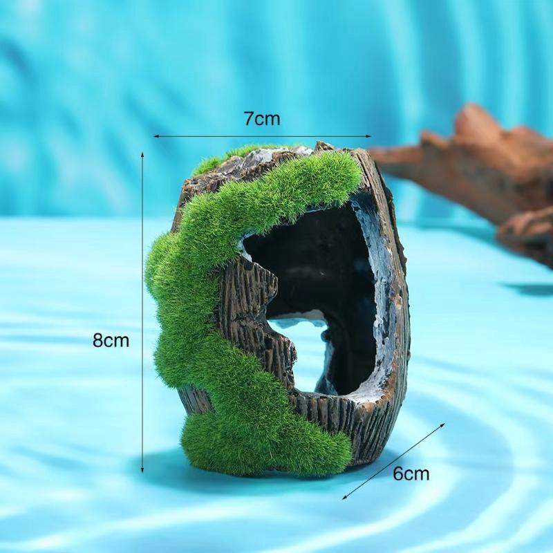 

Украшение для аквариума Укрытие для рыб Украшения из смолы для аквариума Рыбы и Пещера-укрытие Ландшафтный дизайн аквариума