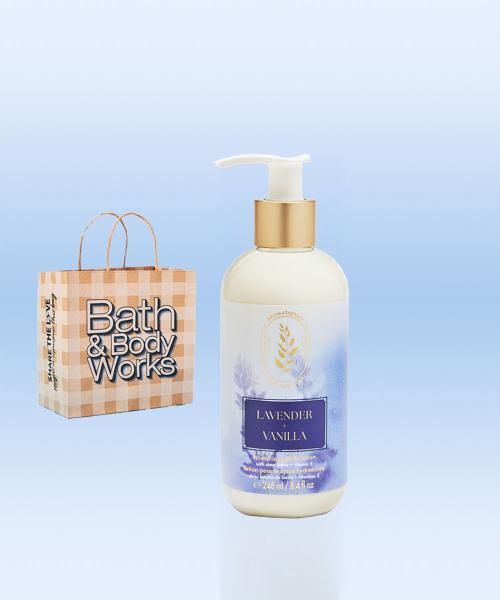 

Bath Body Works Aroma MoisturizinG Body Lotion 192 G lavender vanilla