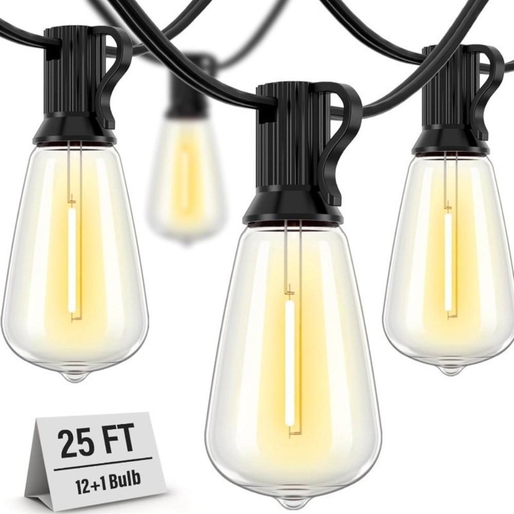 Waterproof Outdoor String Light 10/20 Bulbs LED Bulbs Lights Garland Light Fairy Lights  Wedding