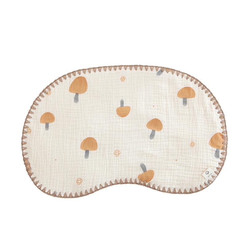 10-lagiges Baumwollgaze-Neugeborenenkissen - Atmungsaktiv, Schweißabsorbierend, Wolkenförmig für Babykomfort