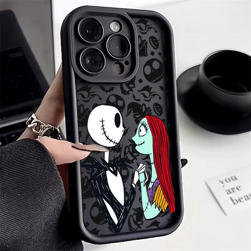 The Nightmare Before Christmas Jack Sally Skellington Case For Apple iPhone 17E 15 16 14 13 12 11 17 Pro Max Air Plus 16E Cover
